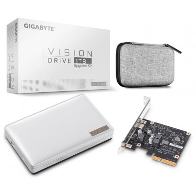 Gigabyte Vision Drive 1TB Upgrade Kit 1000 GB Negro, Blanco (Espera 4 dias) en Huesoi